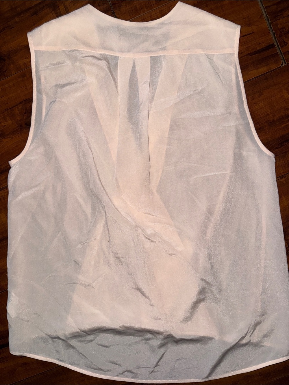 Rag & Bone silk blush pink tank - Picture 6 of 7